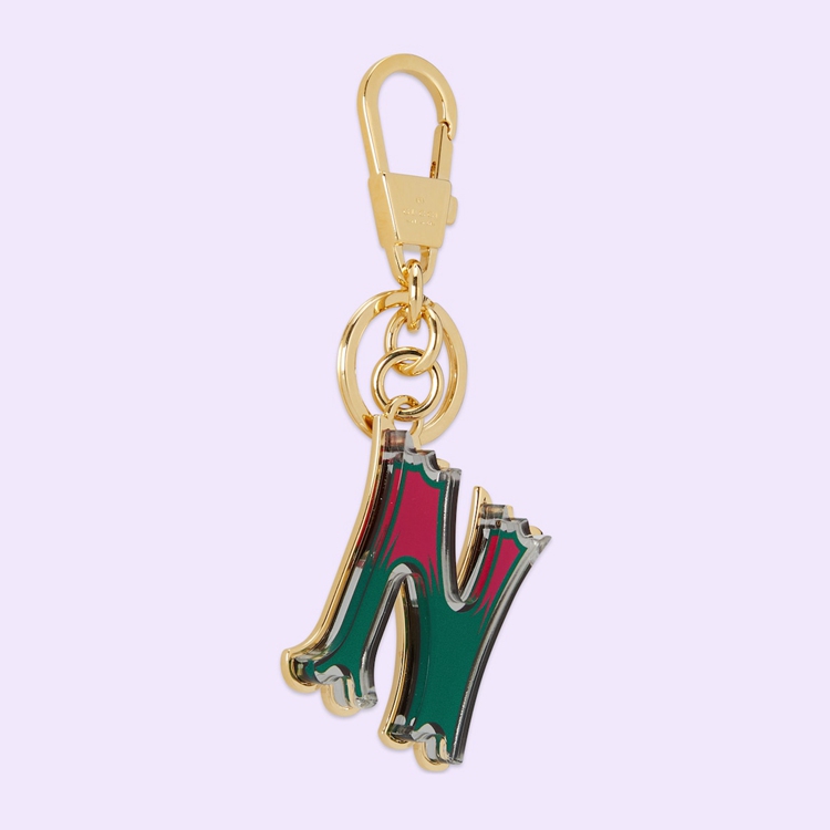 727982.JCFUG.8555.003.100.0000.Light Letter N Plexiglas keychain